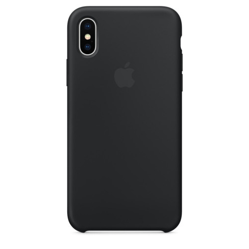 Купить Силиконовый чехол Silicone Case OEM iPhone X/XS Black