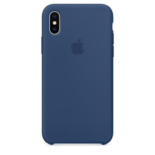 Купить Силиконовый чехол Silicone Case OEM iPhone XS Max Blue cobalt