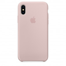 Силиконовый чехол Silicone Case OEM iPhone X/XS Pink