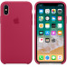 Купить Силиконовый чехол Silicone Case OEM iPhone X/XS Rose Red