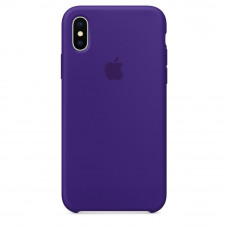 Силиконовый чехол Silicone Case OEM iPhone X/XS Ultra Violet