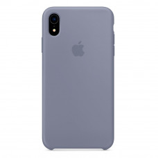 Силиконовый чехол Silicone Case OEM iPhone XR Lavender Gray