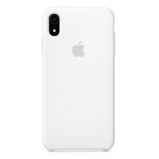 Силиконовый чехол Silicone Case OEM iPhone XR White