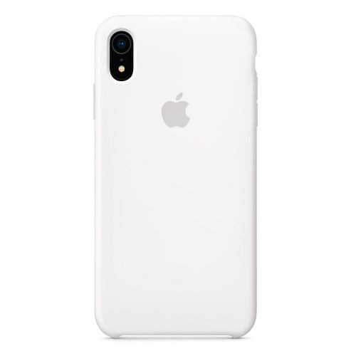 Купить Силиконовый чехол Silicone Case OEM iPhone XR White