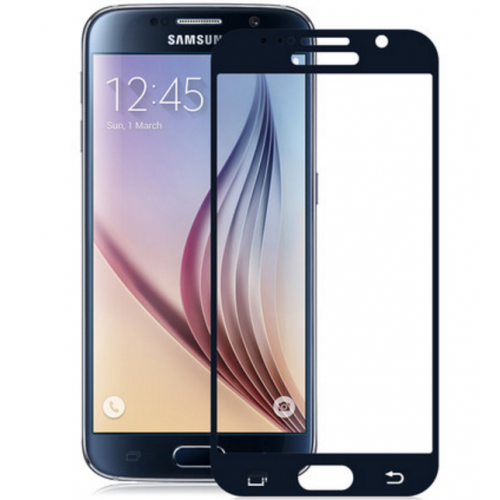 Купить Защитное стекло Samsung G925 (S6) Edge (Black) Full Cover