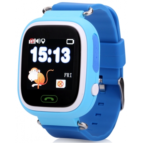 Купить Smart Baby Watch Q100 (TD-02) Blue