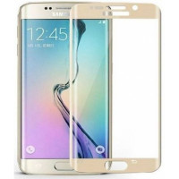Защитное стекло Samsung J330 (J3-2017) Gold Full Cover