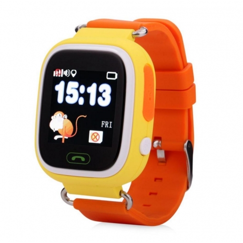 Купить Smart Baby Watch Q100 (TD-02) Orange