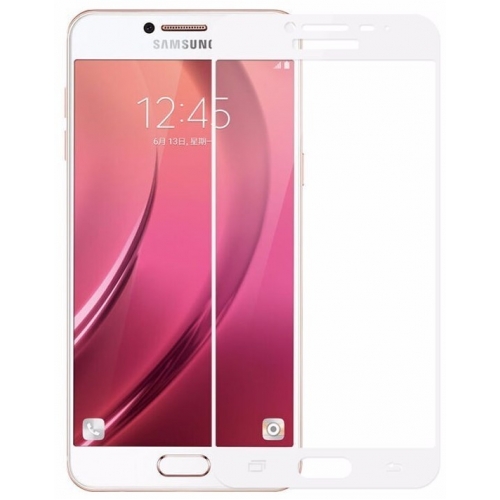 Купить Защитное стекло Samsung A720 White Full Cover