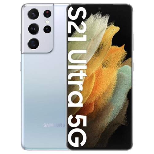Купить Samsung Galaxy S21 Ultra 5G SM-G998U 12/128GB Phantom Silver 1Sim