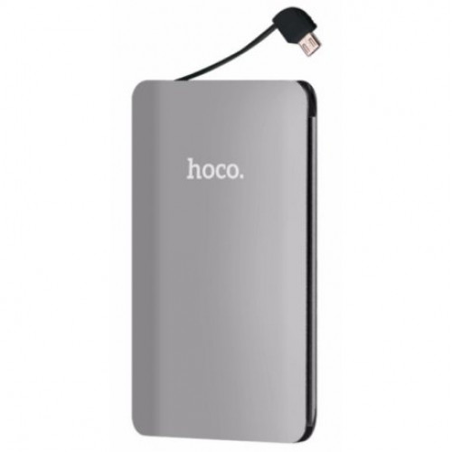 Купить Внешний аккумулятор Hoco Power Bank 5000 mAh Gray