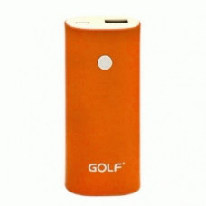 Внешний аккумулятор Golf PowerBank 5200 mAh Orange (GF-208)