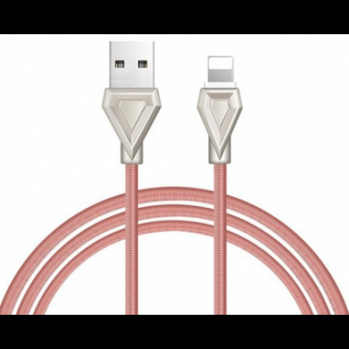 Купить Кабель Hoco U25 Lightning Cable (1m) Rose Gold