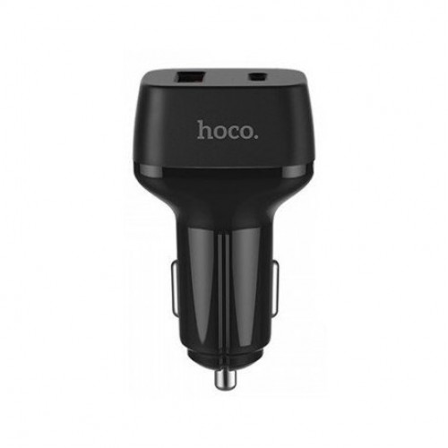 Купить Автомобильное зарядное устройство HOCO Z15 Kuso QC3.0 Black