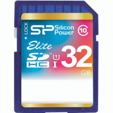 Карта памяти Silicon Power SDHC 32 GB Class 10 UHS-I Elite