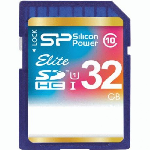 Купить Карта памяти Silicon Power SDHC 32 GB Class 10 UHS-I Elite