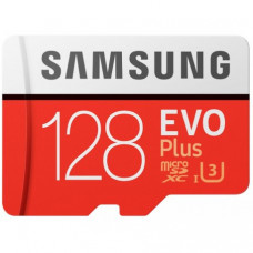 Карта памяти Samsung microSDXC 128GB EVO Plus UHS-I U3 Class 10 (MB-MC128GA/APC/MB-MC128GA/RU)