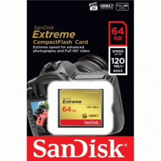 Карта памяти SanDisk Extreme CompactFlash 64GB (SDCFXSB-064G-G46)