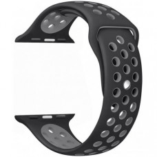 Спортивный ремешок Nike+ Sport Band для Apple Watch 38mm Black-Grey