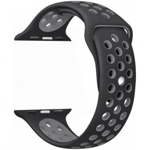 Купить Спортивный ремешок Nike+ Sport Band для Apple Watch 38mm Black-Grey