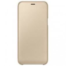 Чехол Wallet Cover для Samsung Galaxy A6 (2018) A600 Gold (EF-WA600CFEGRU)