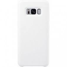 Накладка Silicone Cover для Samsung Galaxy S8 Plus White