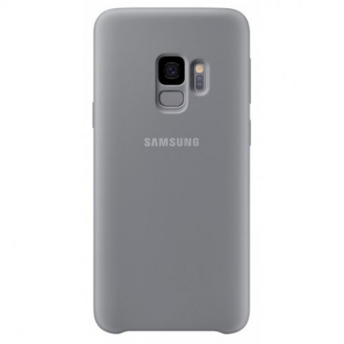 Купить Накладка Silicone Cover для Samsung Galaxy S9 Gray (EF-PG960TJEGRU)
