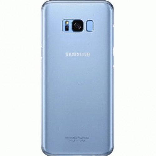 Купить Чехол Clear Cover для Samsung Galaxy S8 Plus Blue (EF-QG955CLEGRU)