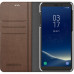 Купить Чехол Flip Wallet для Samsung Galaxy A8 Plus (2018) A730 Saddle Brown (GP-A730KDCFAAE)