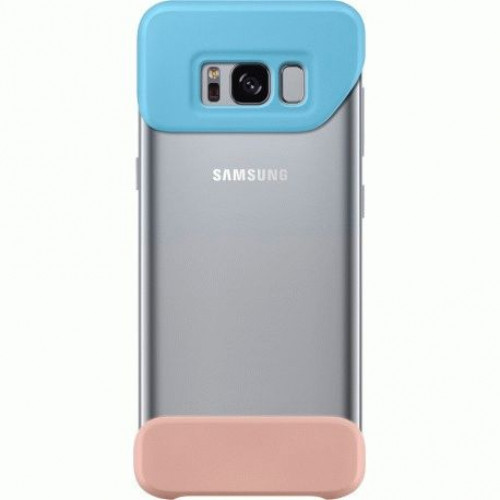 Купить Чехол 2Piece Cover для Samsung Galaxy S8 Plus Blue-Peach (EF-MG955CLEGRU)