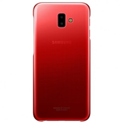 Купить Чехол Gradation Cover для Samsung Galaxy J6 Plus J610 Red (EF-AJ610CREGRU)