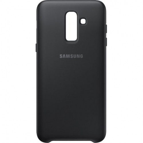 Купить Накладка Dual Layer Cover для Samsung Galaxy J8 (2018) J810 Black (EF-PJ810CBEGRU)