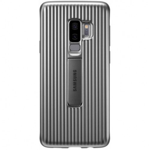 Купить Чехол Protective Standing Cover для Samsung Galaxy S9 Plus Silver (EF-RG965CSEGRU)