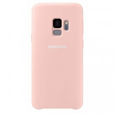 Накладка Silicone Cover для Samsung Galaxy S9 Pink (EF-PG960TPEGRU)