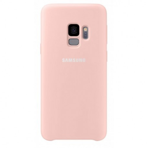 Купить Накладка Silicone Cover для Samsung Galaxy S9 Pink (EF-PG960TPEGRU)