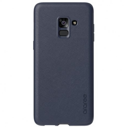 Купить Накладка Araree Silicon Cover для Samsung Galaxy A8 Plus (2018) Midnight Blue (GP-FA730KDCPBAB)