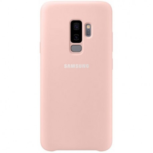 Купить Накладка Silicone Cover для Samsung Galaxy S9 Plus Pink (EF-PG965TPEGRU)