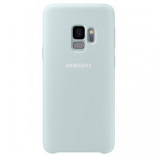 Накладка Silicone Cover для Samsung Galaxy S9 Blue (EF-PG960TLEGRU)