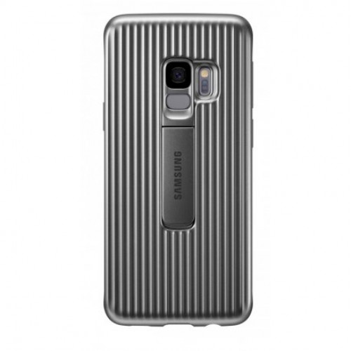 Купить Чехол Protective Standing Cover для Samsung Galaxy S9 Silver (EF-RG960CSEGRU)