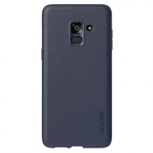 Купить Накладка Araree Silicon Cover для Samsung Galaxy A8 (2018) Midnight Blue (GP-A530KDCPBAB)