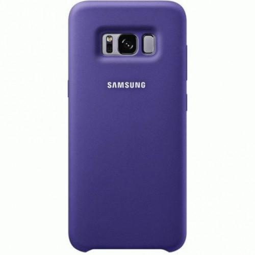 Купить Накладка Silicone Cover для Samsung Galaxy S8 Plus Violet (EF-PG955TVEGRU)