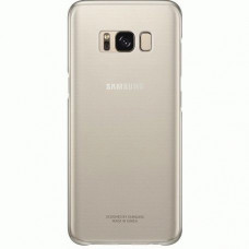 Чехол Clear Cover для Samsung Galaxy S8 Plus Gold (EF-QG955CFEGRU)