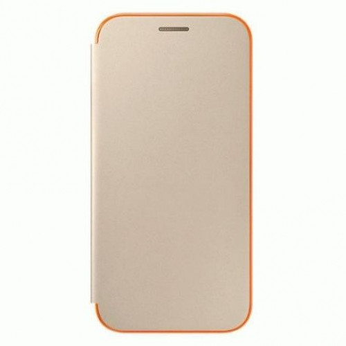 Купить Чехол Neon Flip Cover для Samsung Galaxy A5 (2017) Gold (EF-FA520PFEGRU)