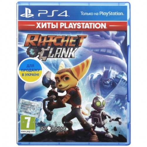 Купить Игра Ratchet & Clank для Sony PS 4 (русская версия)