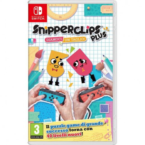 Купить Игра Snipperclips Plus: Cut it out, together! для Nintendo Switch (английская версия)