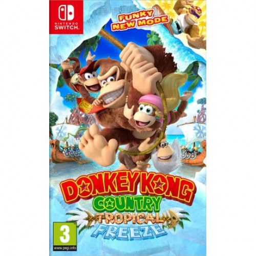 Купить Игра Donkey Kong Country: Tropical Freeze для Nintendo Switch (английская версия)
