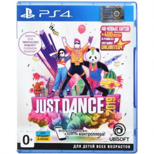 Купить Игра Just Dance 2019 для Sony PS 4 (русская версия)