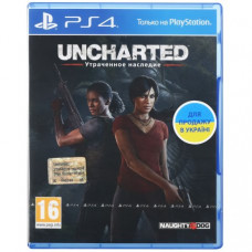 Игра Uncharted: Утраченное наследие (The Lost Legacy) для Sony PS 4 (русская версия)