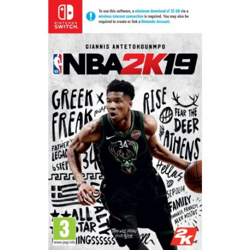 Купить Игра NBA 2K19 для Nintendo Switch (английская версия)