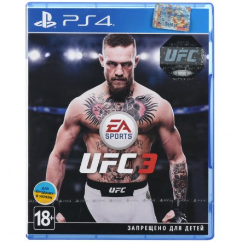 Купить Игра UFC 3 для Sony PS 4 (русские субтитры)
